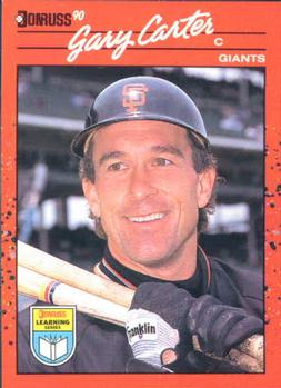 1990 Donruss Learning Series #5 Gary Carter Front