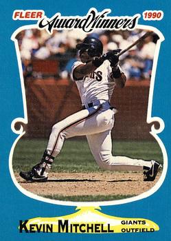 1990 Fleer Award Winners #23 Kevin Mitchell Front