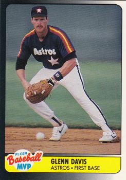 1990 Fleer Baseball MVPs #10 Glenn Davis Front