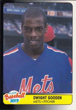 1990 Fleer Baseball MVPs #12 Dwight Gooden Front
