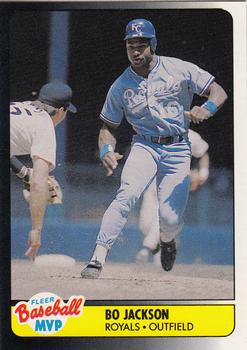 1990 Fleer Baseball MVPs #21 Bo Jackson Front