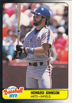 1990 Fleer Baseball MVPs #22 Howard Johnson Front