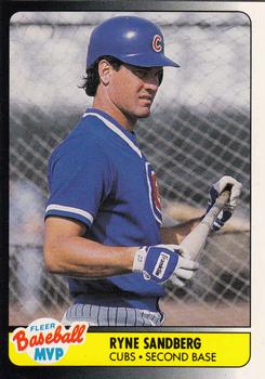 1990 Fleer Baseball MVPs #33 Ryne Sandberg Front