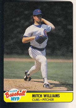 1990 Fleer Baseball MVPs #43 Mitch Williams Front