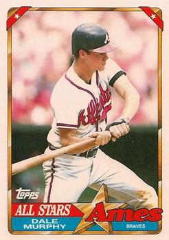 1990 Topps Ames All-Stars #11 Dale Murphy Front