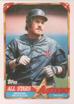 1990 Topps Ames All-Stars #16 Wade Boggs Front