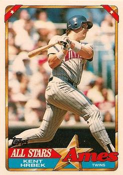 1990 Topps Ames All-Stars #19 Kent Hrbek Front