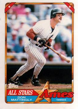 1990 Topps Ames All-Stars #18 Don Mattingly Front