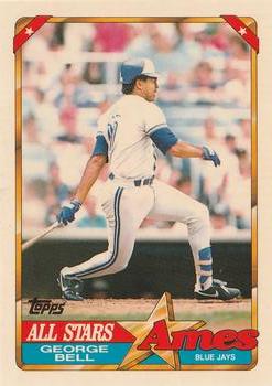 1990 Topps Ames All-Stars #22 George Bell Front