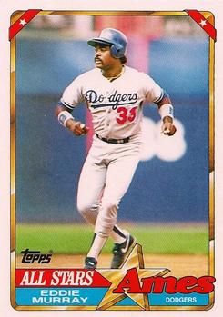 1990 Topps Ames All-Stars #7 Eddie Murray Front