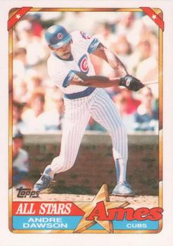 1990 Topps Ames All-Stars #9 Andre Dawson Front