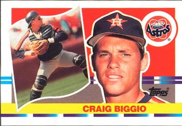 1990 Topps Big #111 Craig Biggio Front