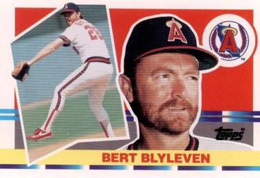 1990 Topps Big #114 Bert Blyleven Front