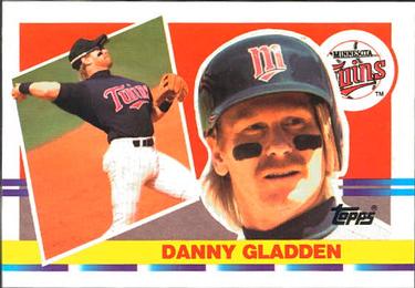 1990 Topps Big #147 Danny Gladden Front