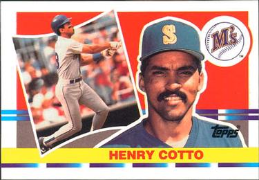 1990 Topps Big #156 Henry Cotto Front