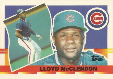 1990 Topps Big #5 Lloyd McClendon Front