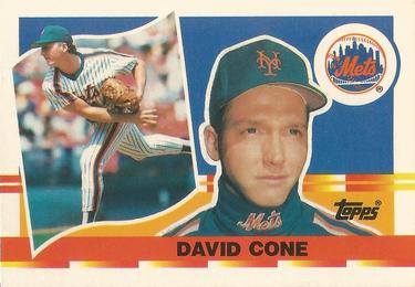 1990 Topps Big #11 David Cone Front