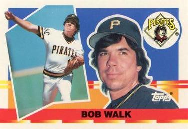 1990 Topps Big #23 Bob Walk Front
