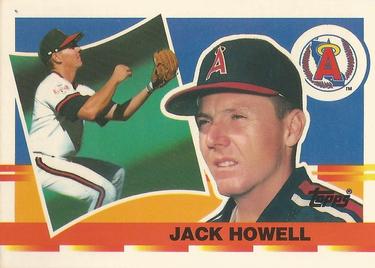 1990 Topps Big #34 Jack Howell Front