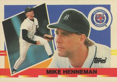 1990 Topps Big #41 Mike Henneman Front