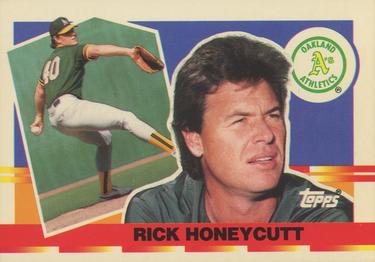 1990 Topps Big #42 Rick Honeycutt Front
