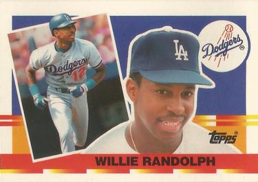 1990 Topps Big #43 Willie Randolph Front