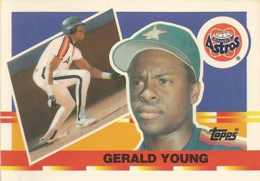 1990 Topps Big #49 Gerald Young Front