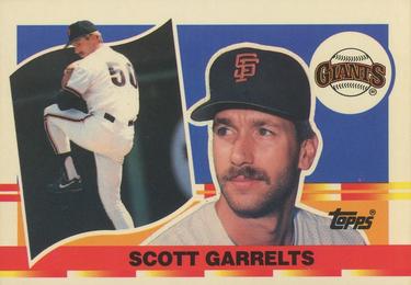 1990 Topps Big #51 Scott Garrelts Front