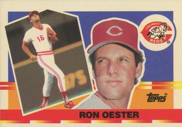 1990 Topps Big #55 Ron Oester Front