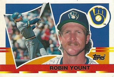 1990 Topps Big #59 Robin Yount Front
