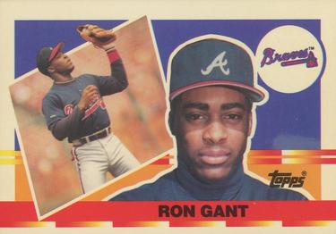 1990 Topps Big #66 Ron Gant Front