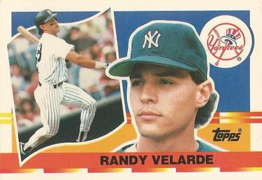 1990 Topps Big #68 Randy Velarde Front
