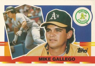 1990 Topps Big #73 Mike Gallego Front