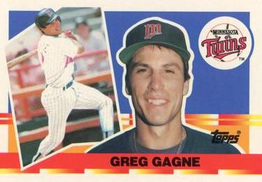 1990 Topps Big #78 Greg Gagne Front