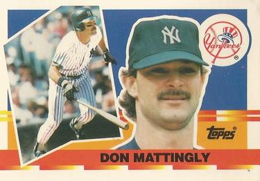 1990 Topps Big #85 Don Mattingly Front