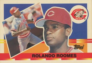 1990 Topps Big #87 Rolando Roomes Front