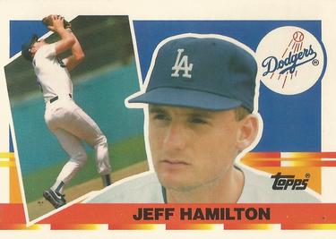 1990 Topps Big #98 Jeff Hamilton Front