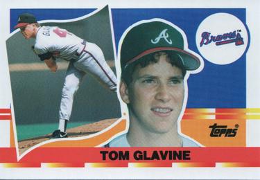 1990 Topps Big #99 Tom Glavine Front