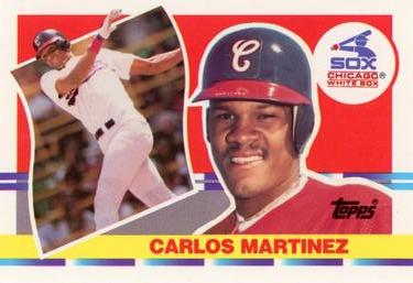 1990 Topps Big #116 Carlos Martinez Front