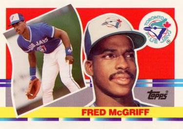 1990 Topps Big #134 Fred McGriff Front