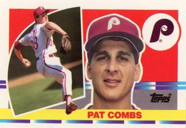 1990 Topps Big #136 Pat Combs Front