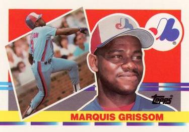 1990 Topps Big #138 Marquis Grissom Front