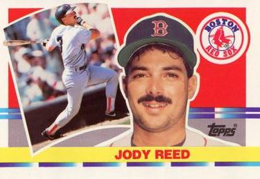 1990 Topps Big #167 Jody Reed Front