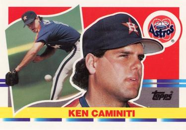 1990 Topps Big #170 Ken Caminiti Front