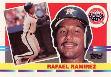 1990 Topps Big #183 Rafael Ramirez Front