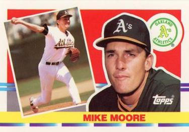 1990 Topps Big #200 Mike Moore Front