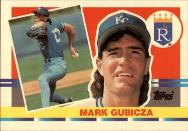 1990 Topps Big #201 Mark Gubicza Front