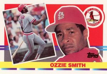1990 Topps Big #203 Ozzie Smith Front
