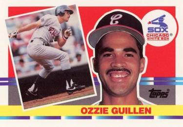 1990 Topps Big #215 Ozzie Guillen Front