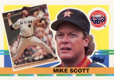 1990 Topps Big #249 Mike Scott Front